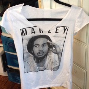 Confused Marley thrifted Top